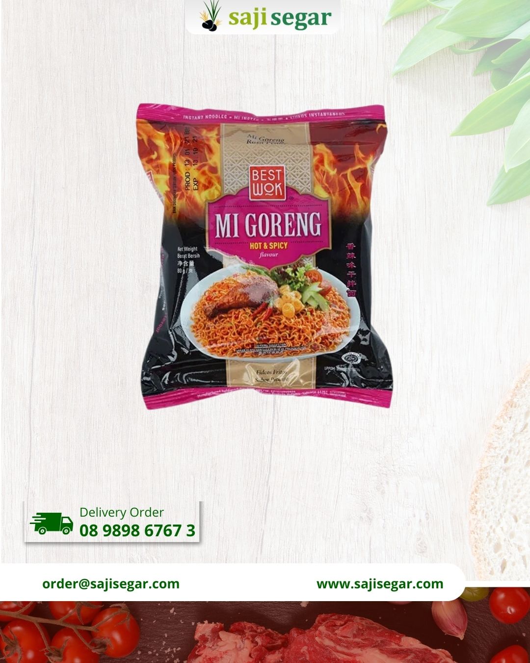 Best Wok Mi Goreng Top Hits Pack 10 Pcs